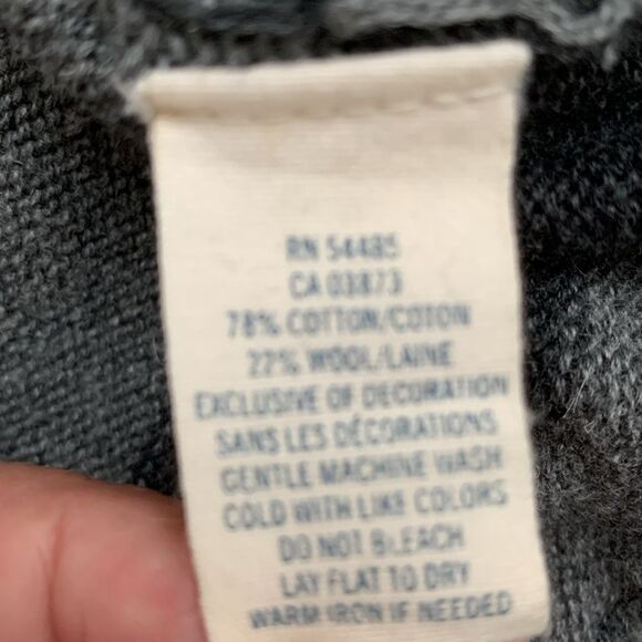 American Eagle VTG Fit Outfitters Wool Bland Men's Striped Sweater Size XL - Picture 4 of 10